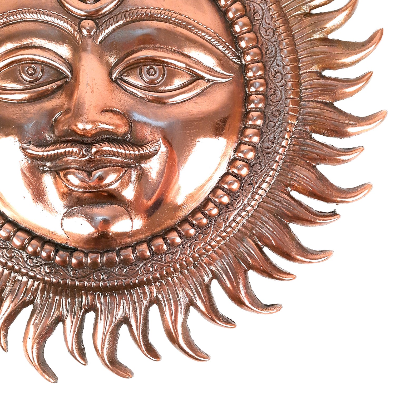 Sun Wall Hanging - Drawing Room Decor - 15 inch-Apkamart