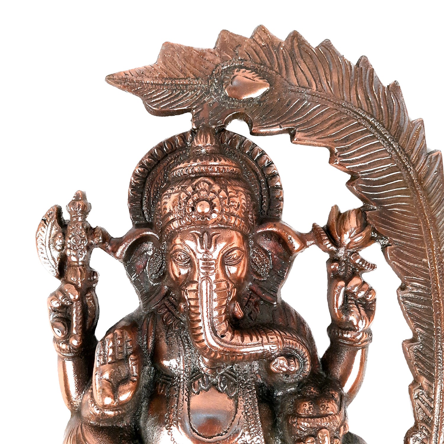 Ganesh Ji Wall Hanging | Ganpati Wall Statue - for Home, Wall Decor, Puja & Gifts -13 inch-Apkamart