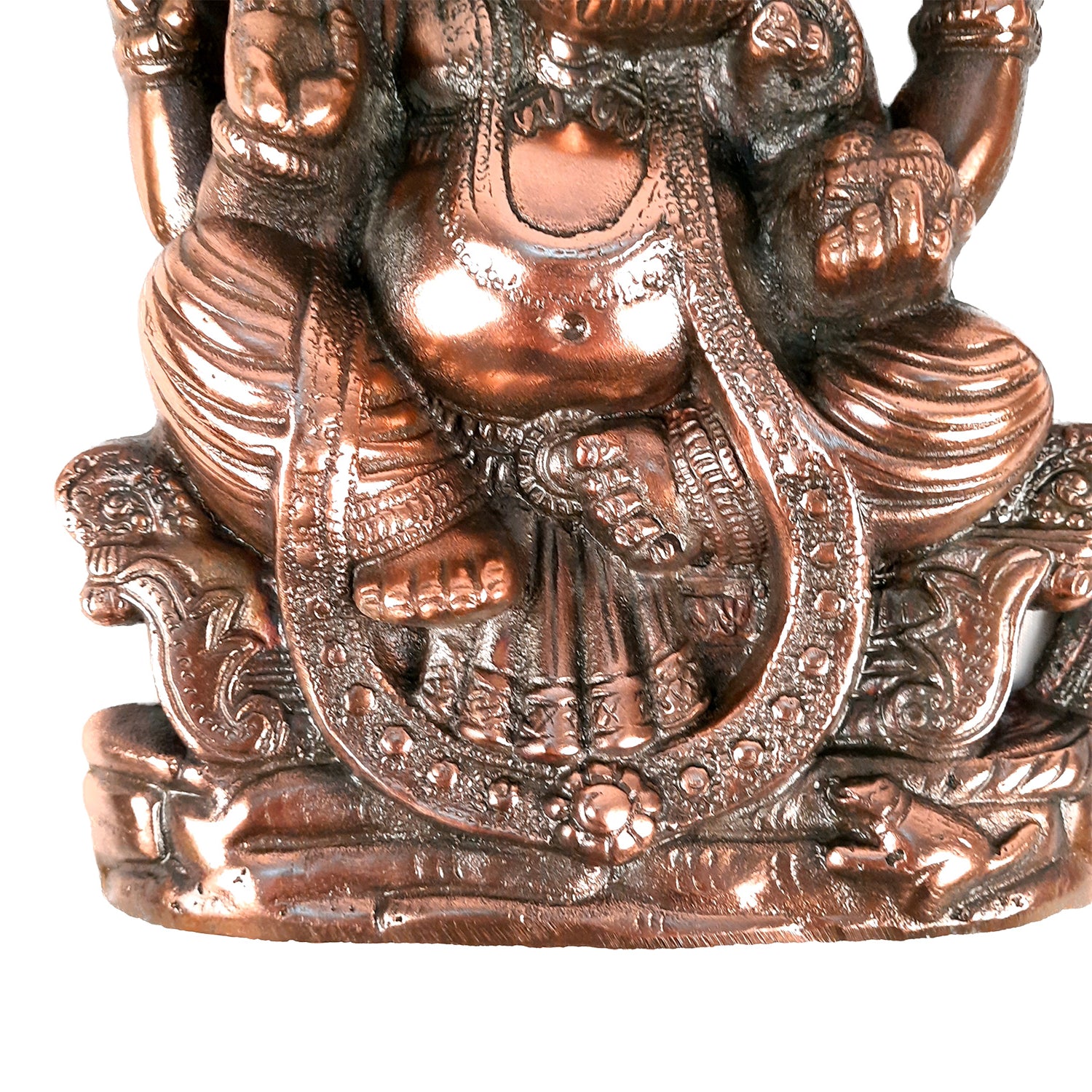 Ganesh Ji Wall Hanging | Ganpati Wall Statue - for Home, Wall Decor, Puja & Gifts -13 inch-Apkamart
