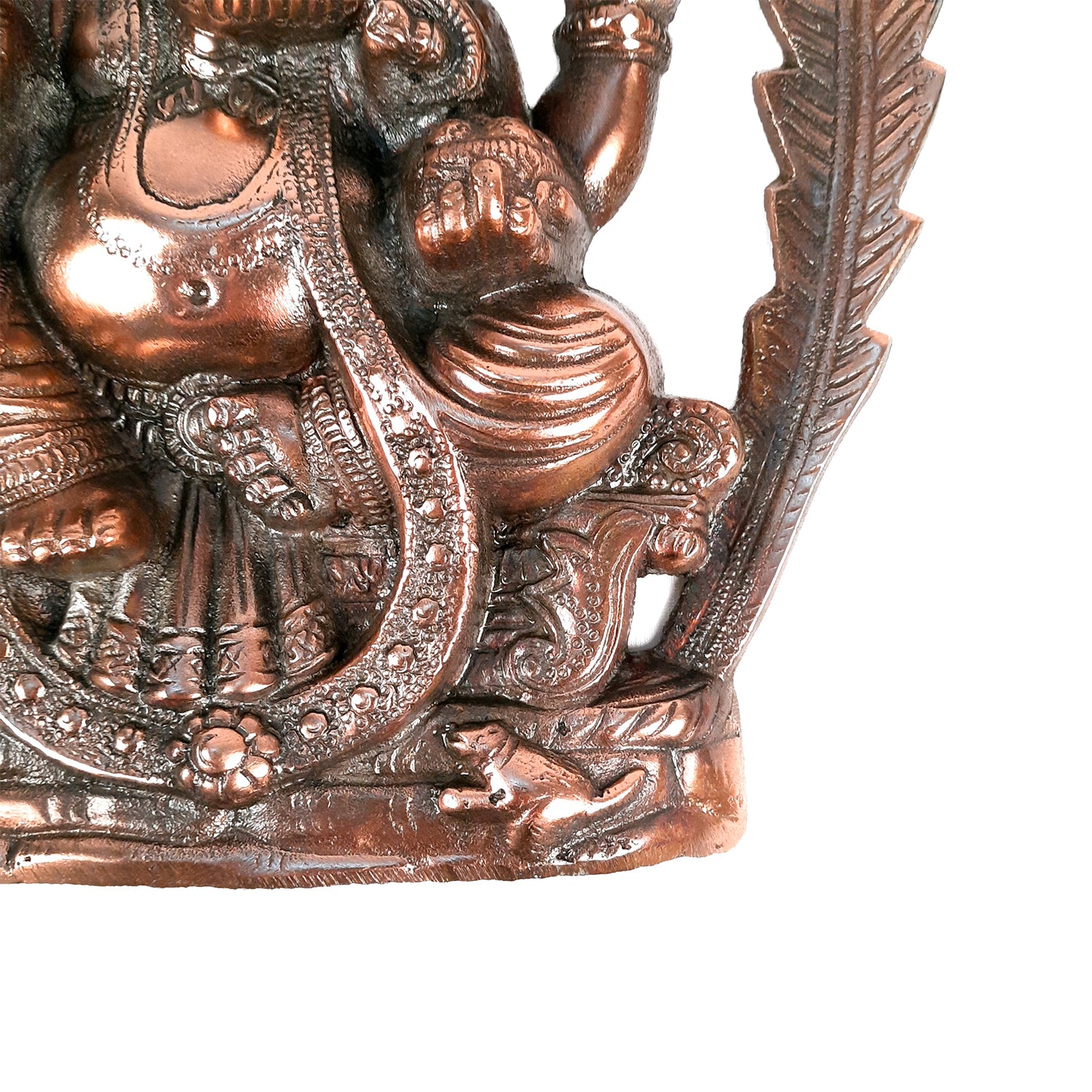 Ganesh Ji Wall Hanging | Ganpati Wall Statue - for Home, Wall Decor, Puja & Gifts -13 inch-Apkamart