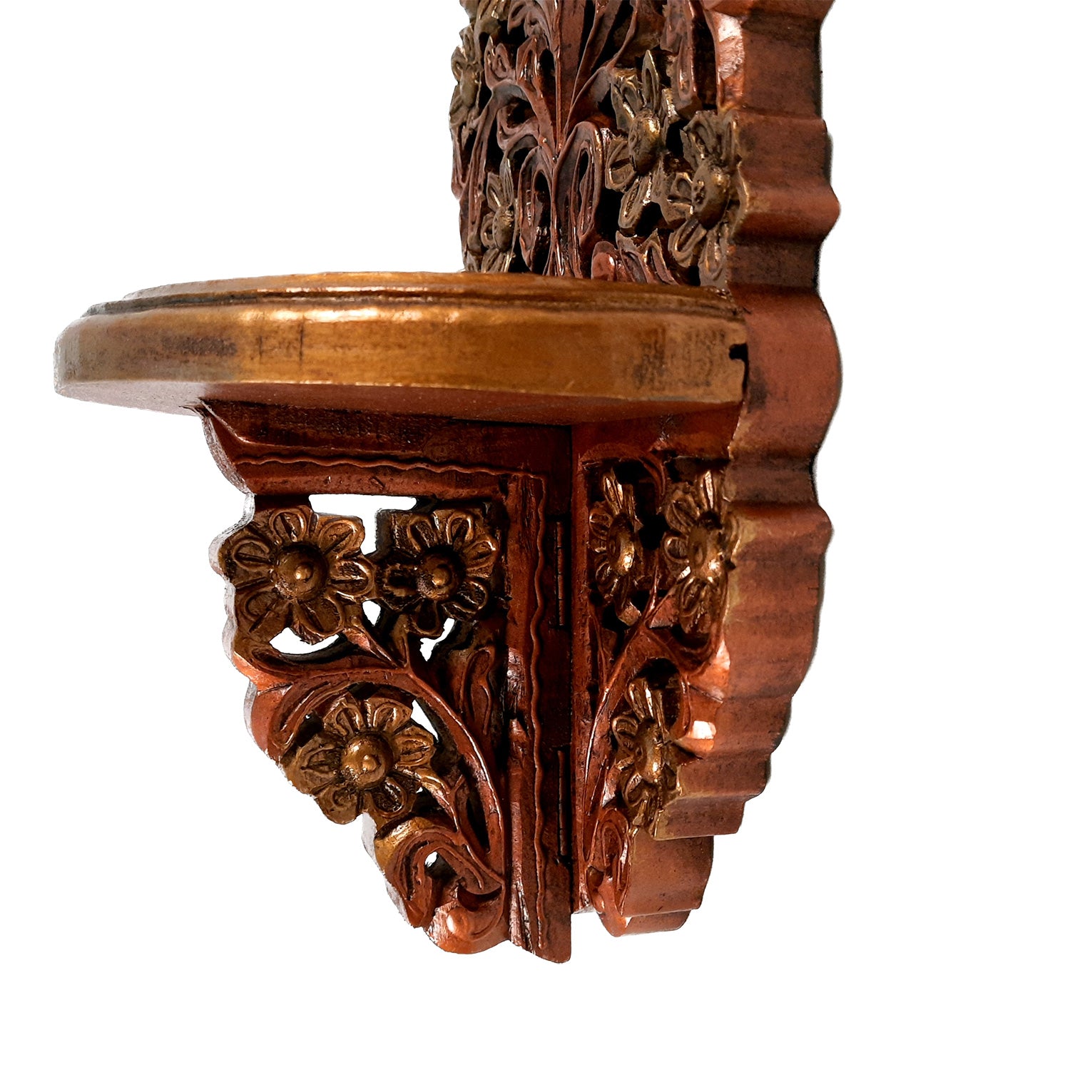 Wooden Wall Brackets Shelves - Living Room Decor - 18 Inch-Apkamart