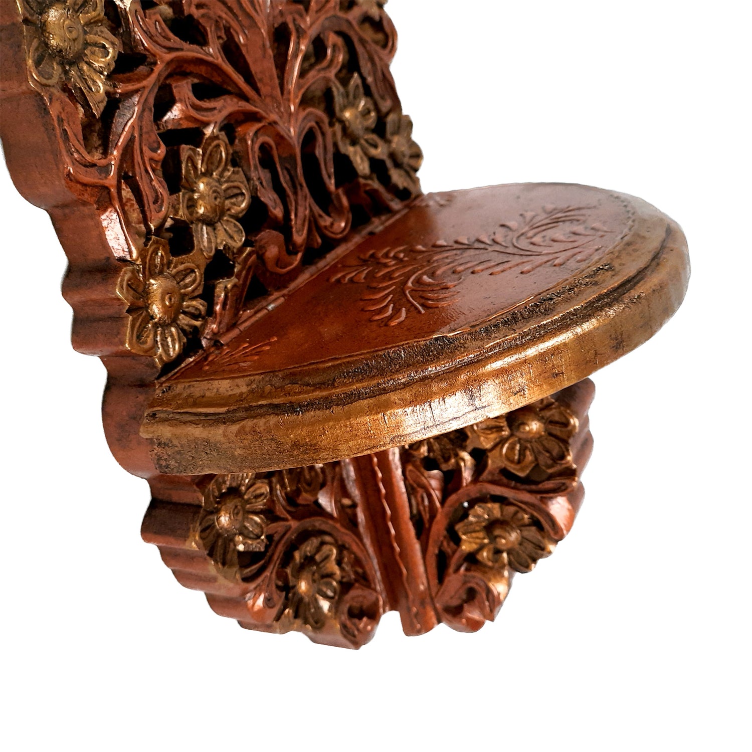 Wooden Wall Brackets Shelves - Living Room Decor - 18 Inch-Apkamart