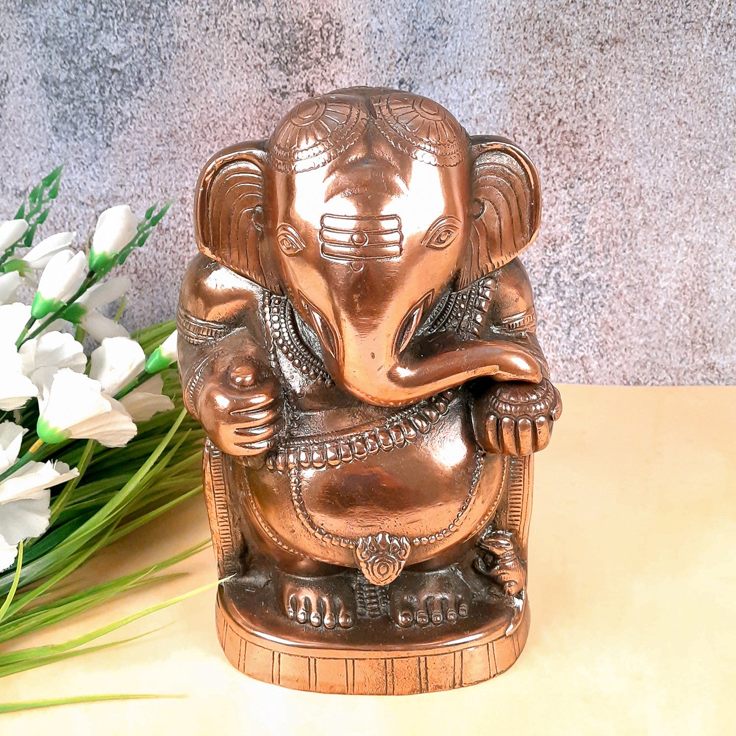 Ganesh Statue | Ganpati Murti for Home & Pooja - 12 inch-Apkamart