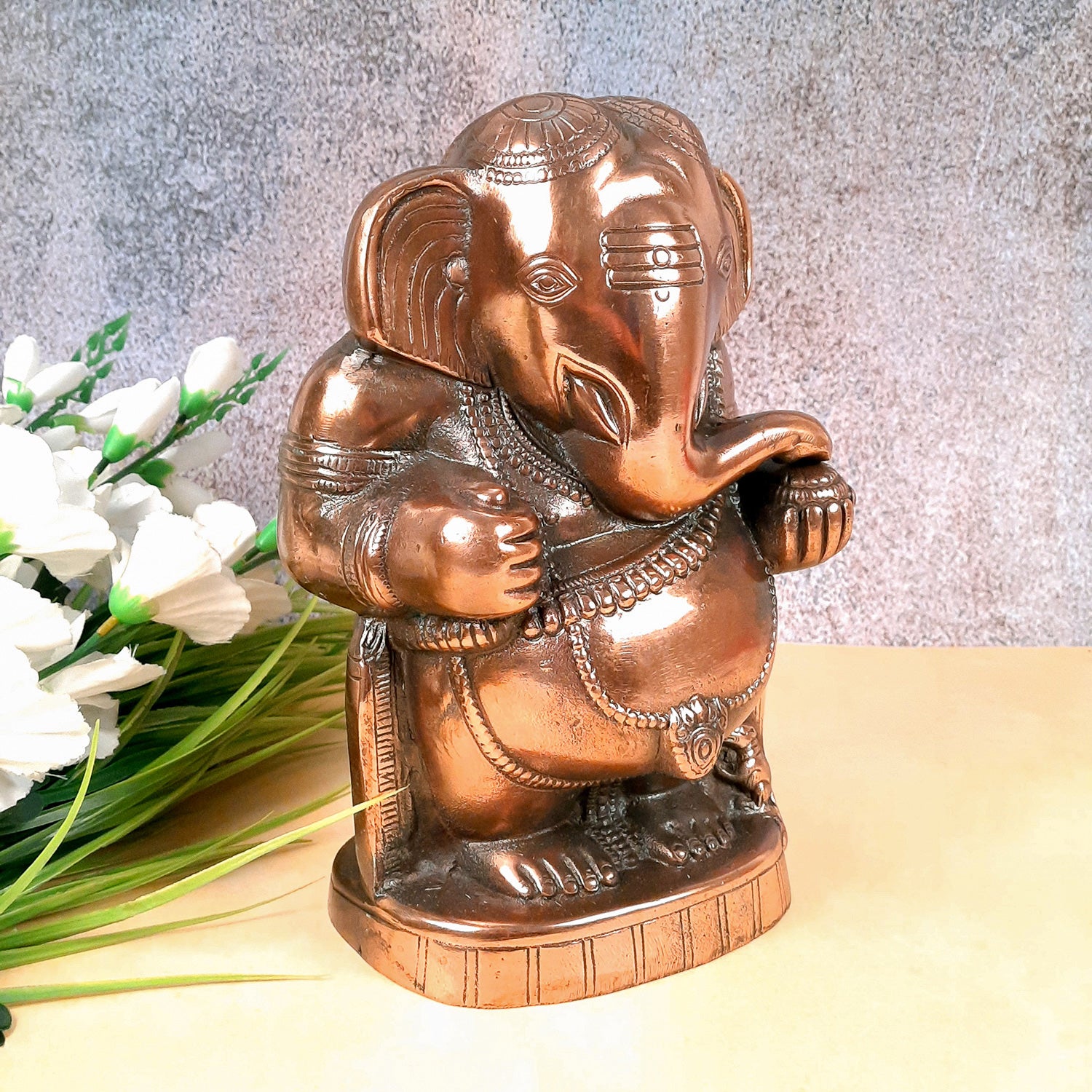 Ganesh Statue | Ganpati Murti for Home & Pooja - 12 inch-Apkamart