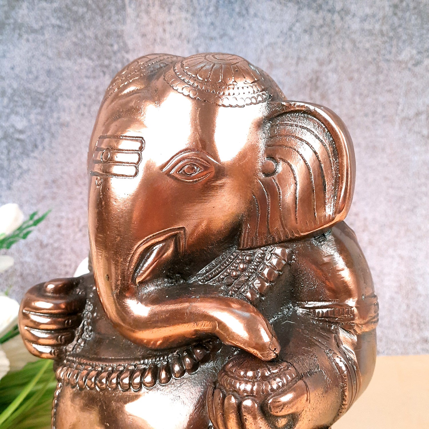 Ganesh Statue | Ganpati Murti for Home & Pooja - 12 inch-Apkamart
