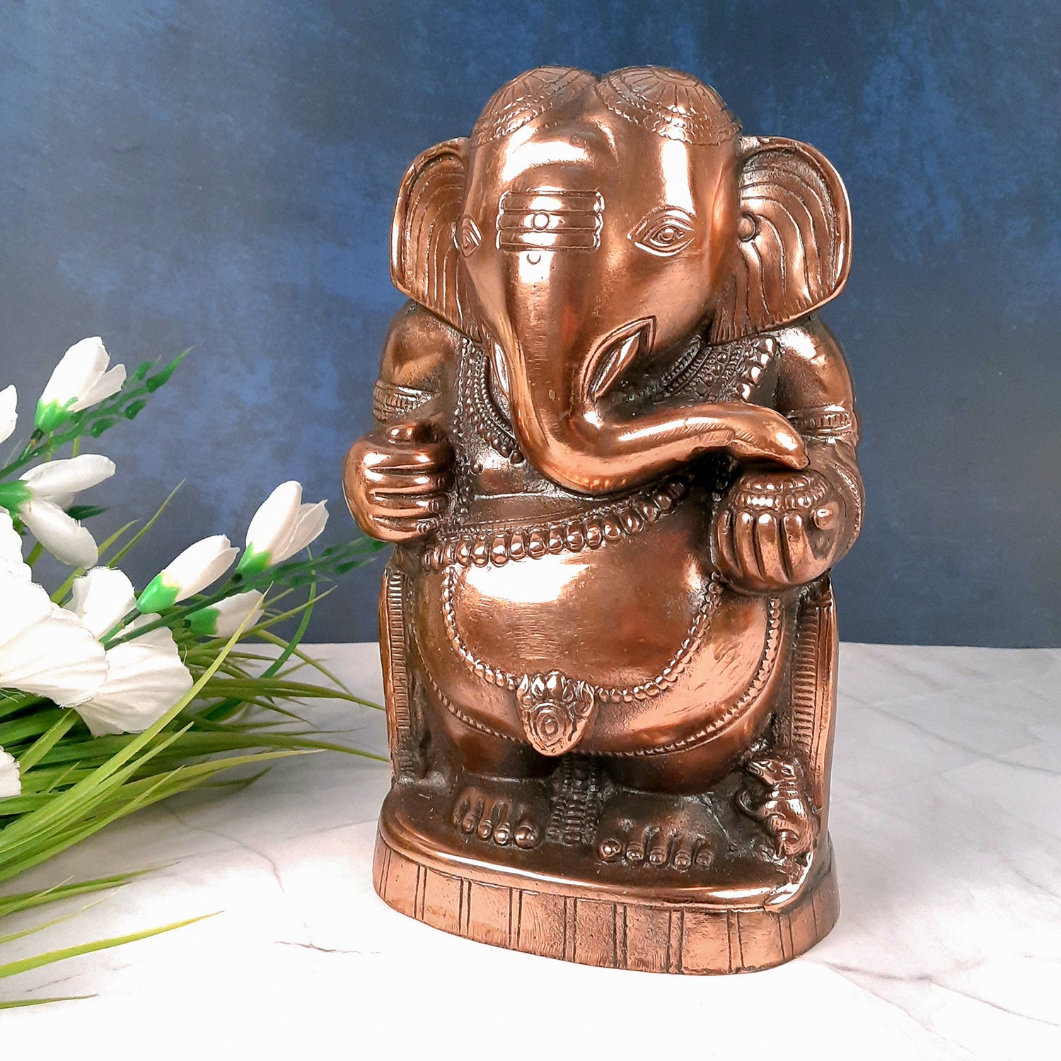 Ganesh Statue | Ganpati Murti for Home & Pooja - 12 inch-Apkamart
