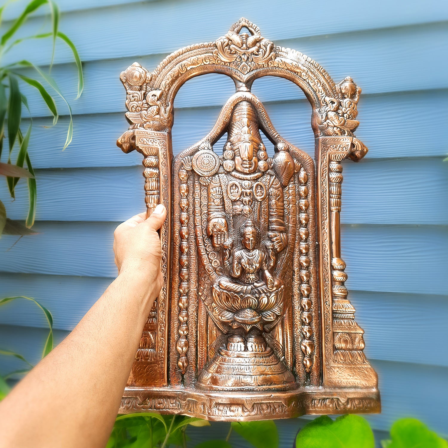 Shri Balaji Wall Hanging | Venkateswara Wall Decor - For Home, Wall Decor & Gifts - 25 Inch-Apkamart