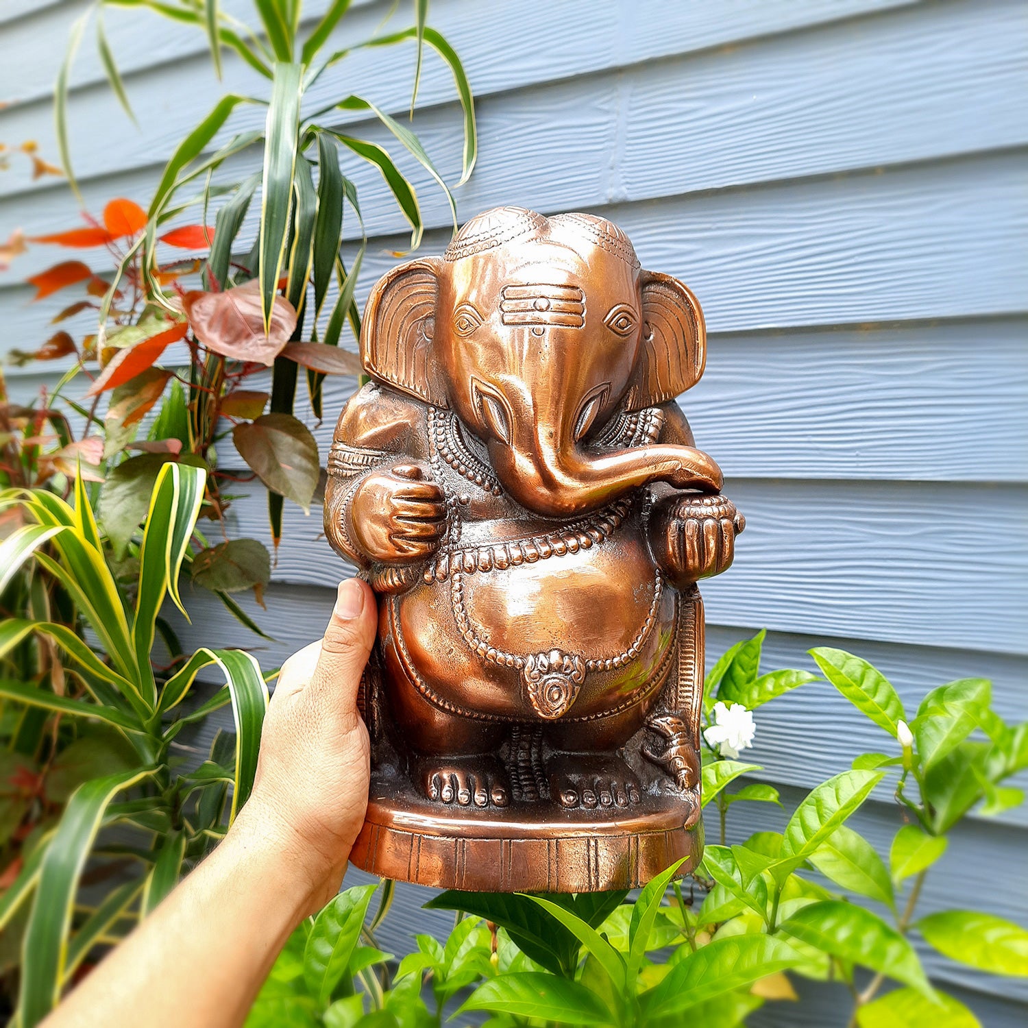 Ganesh Statue | Ganpati Murti for Home & Pooja - 12 inch-Apkamart