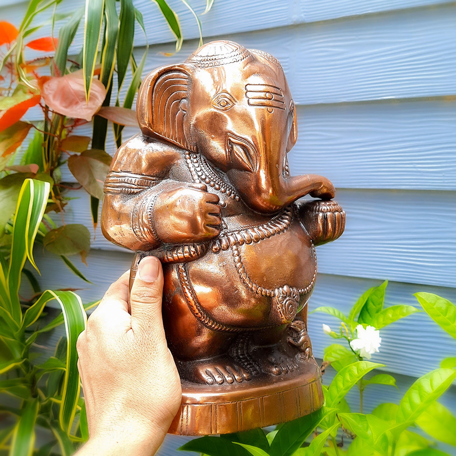 Ganesh Statue | Ganpati Murti for Home & Pooja - 12 inch-Apkamart