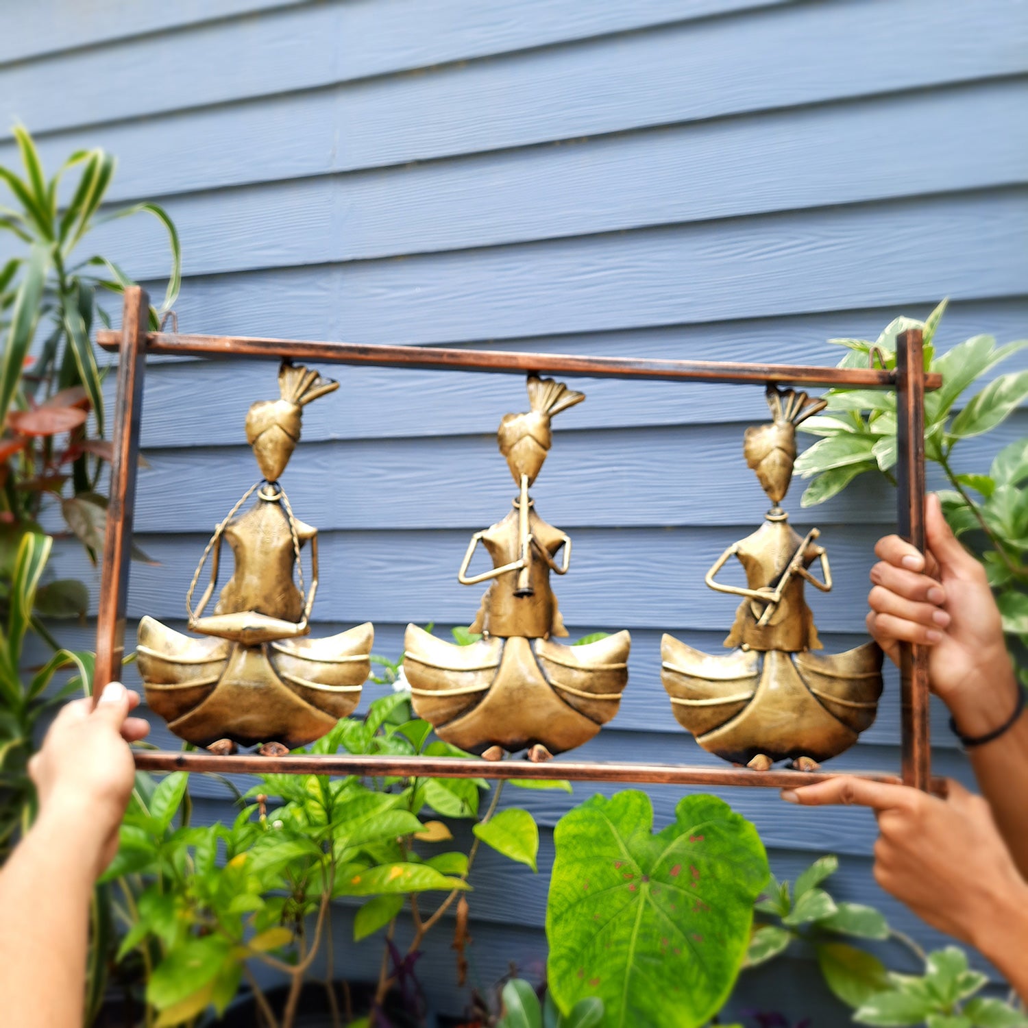 Wall Art | Metal Wall Art Decor - 27 Inch-Apkamart