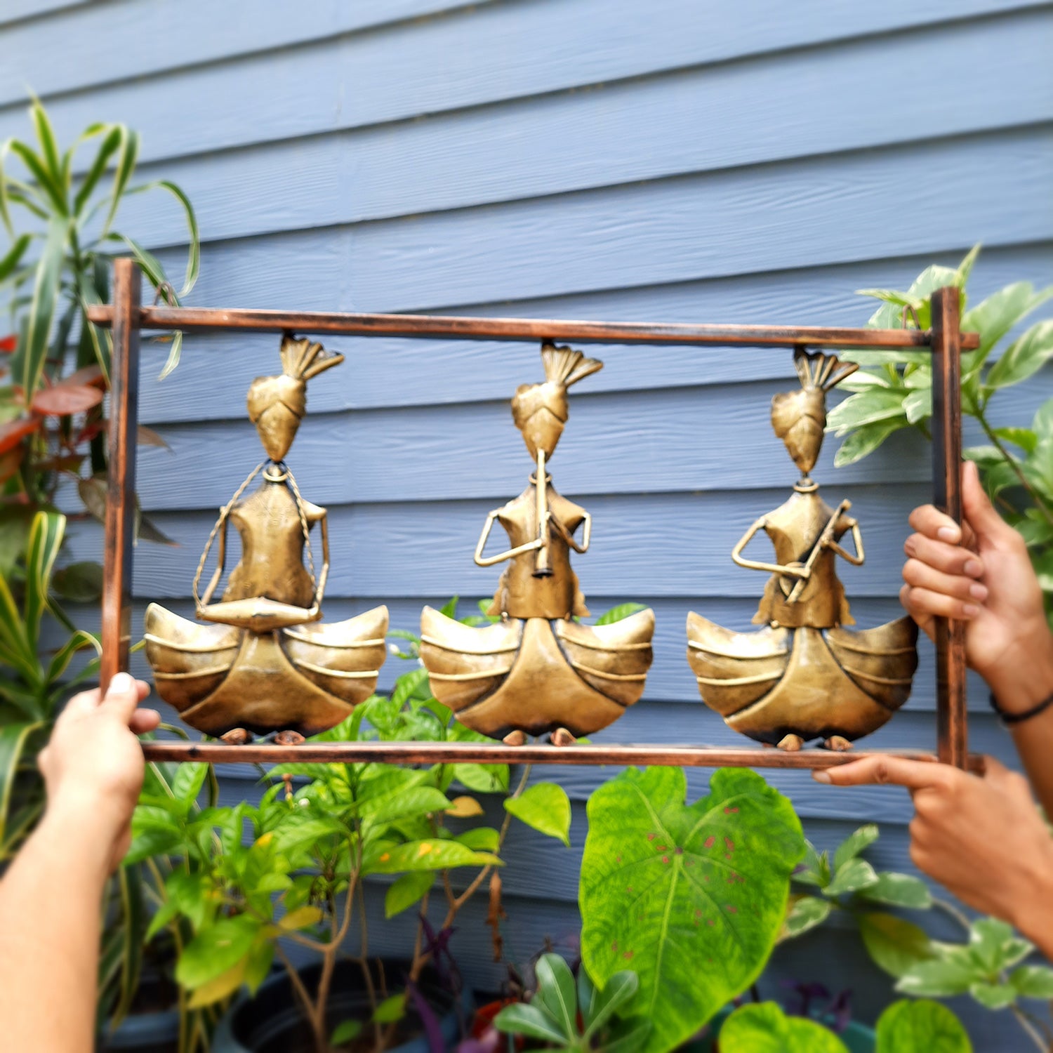 Wall Art | Metal Wall Art Decor - 27 Inch-Apkamart