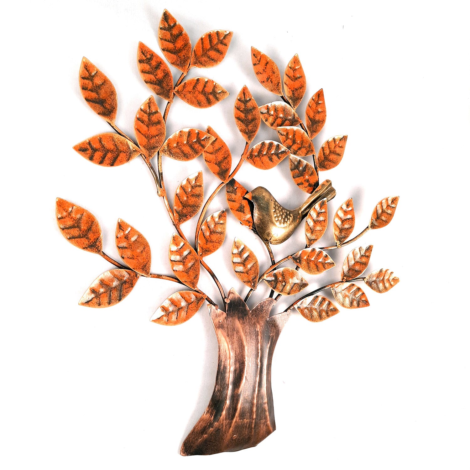 Wall Art Decor - Tree Design with Bird- For Home & Office Decoration - 19 Inch-Apkamart
