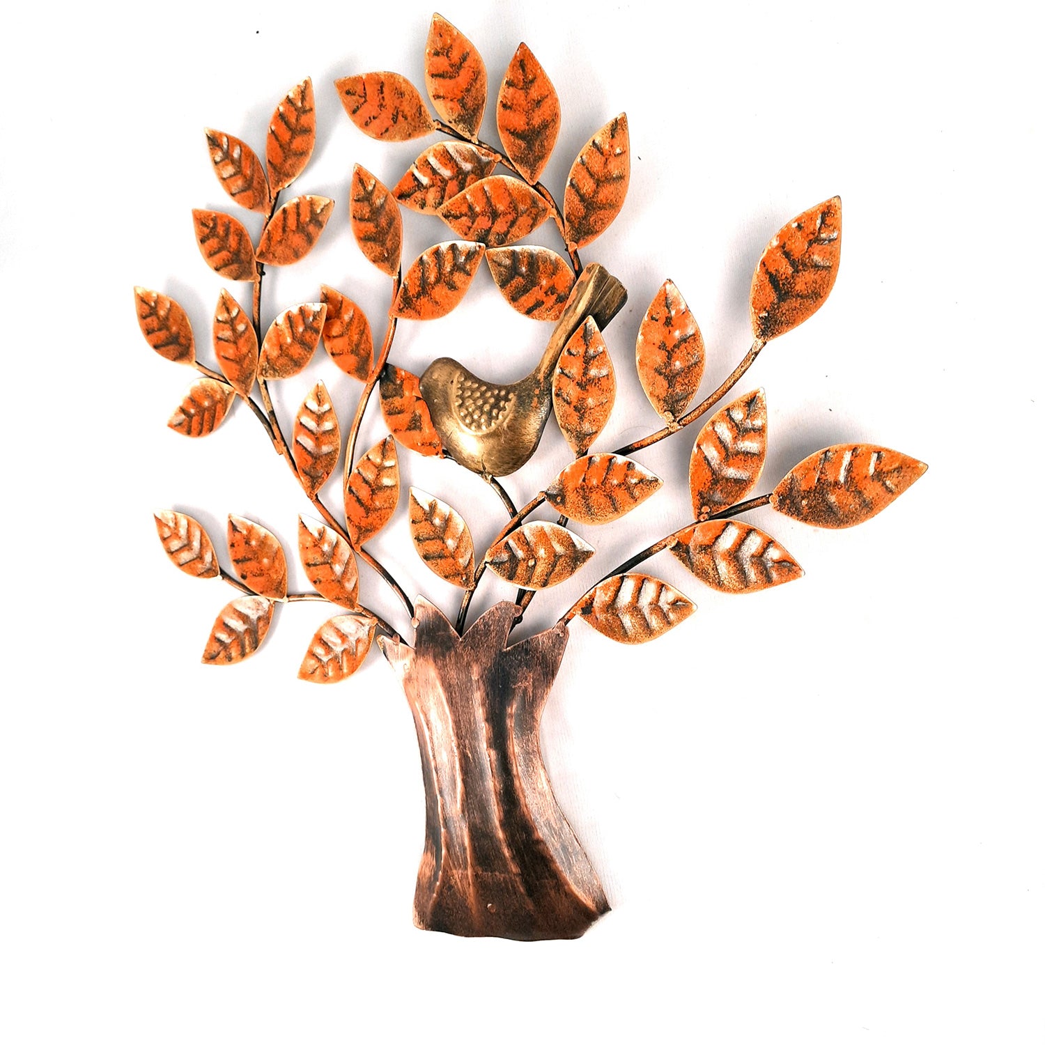 Wall Art Decor - Tree Design with Bird- For Home & Office Decoration - 19 Inch-Apkamart