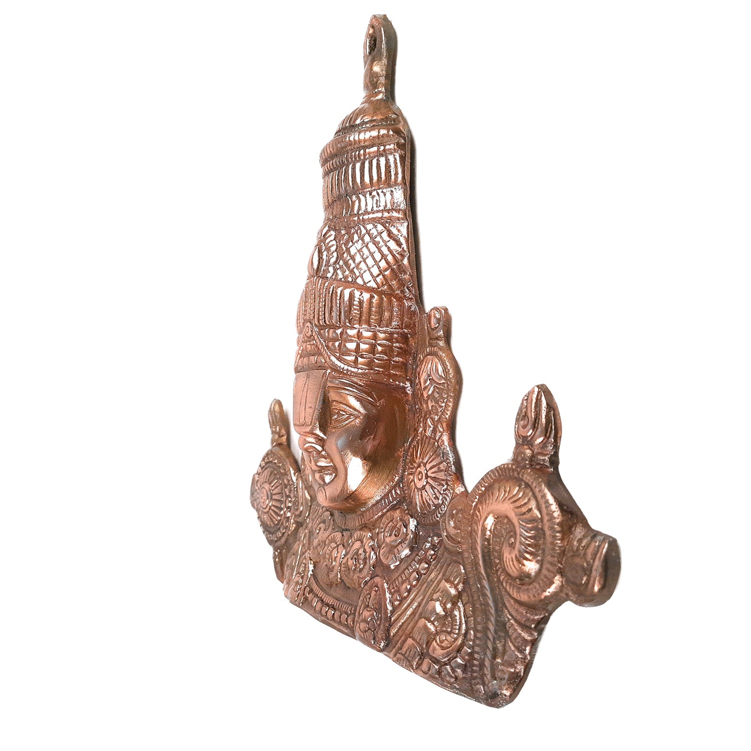 Lord Balaji Wall Hanging | Tirupati Balaji Wall Decor - For Puja, Home, Living Room, Wall Decor & Gifts- 13 inch-Apkamart