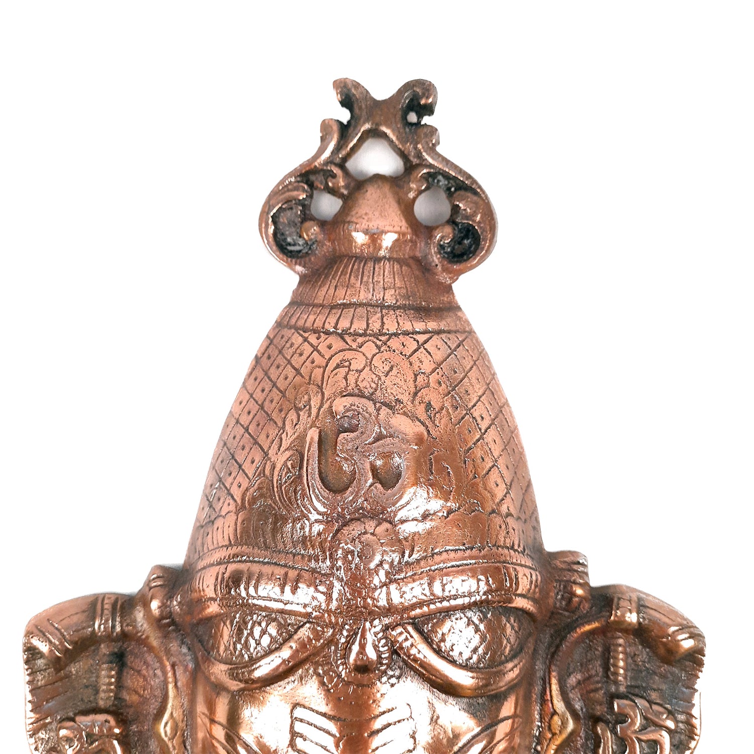 Ganesh Wall Hanging | Ganesha Face Wall Decor - For Home, Living room, Main Door, Office & Gifts - apkamart