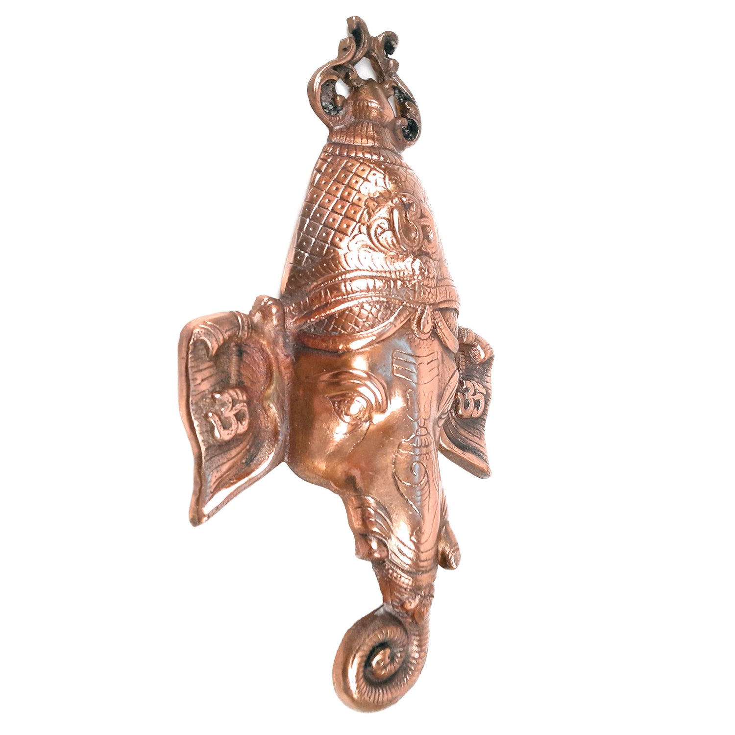 Ganesh Wall Hanging | Ganesha Face Wall Decor - For Home, Living room, Main Door, Office & Gifts - apkamart