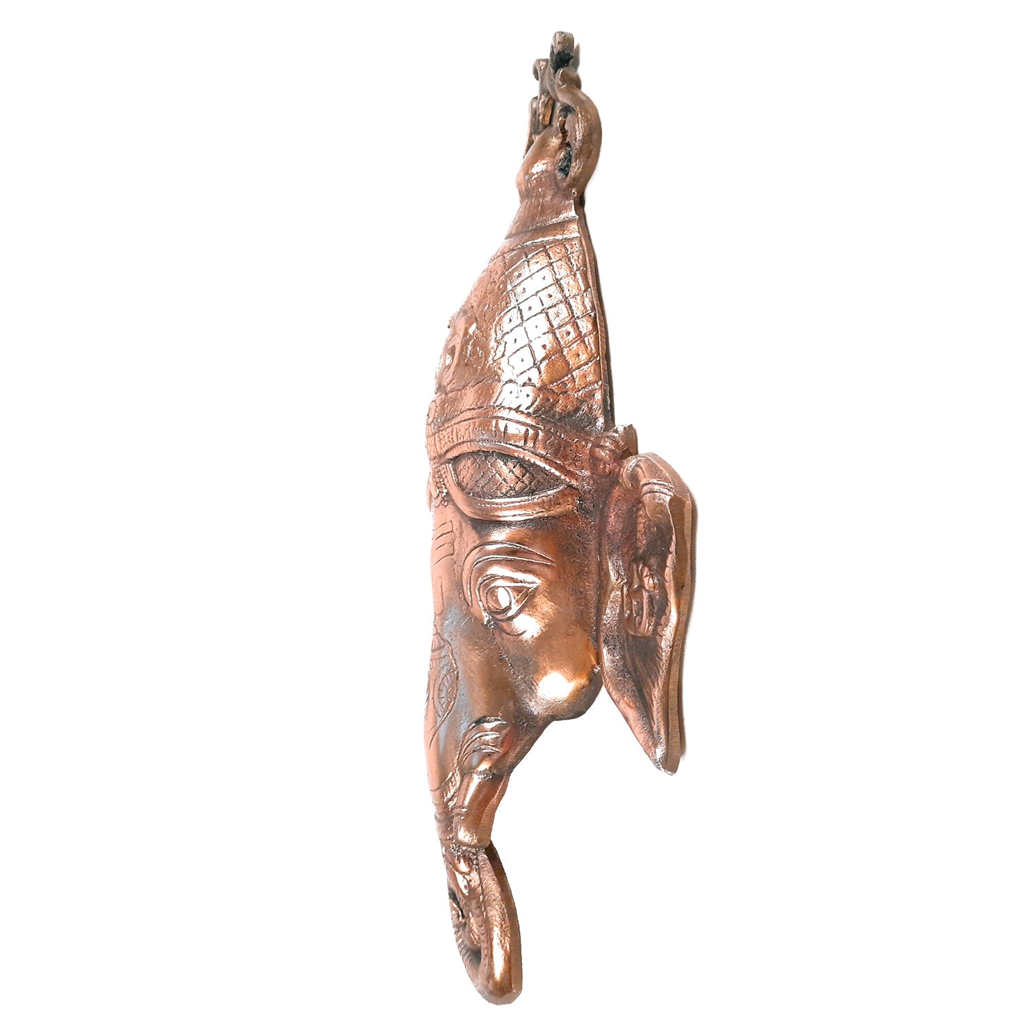 Ganesh Wall Hanging | Ganesha Face Wall Decor - For Home, Living room, Main Door, Office & Gifts - apkamart