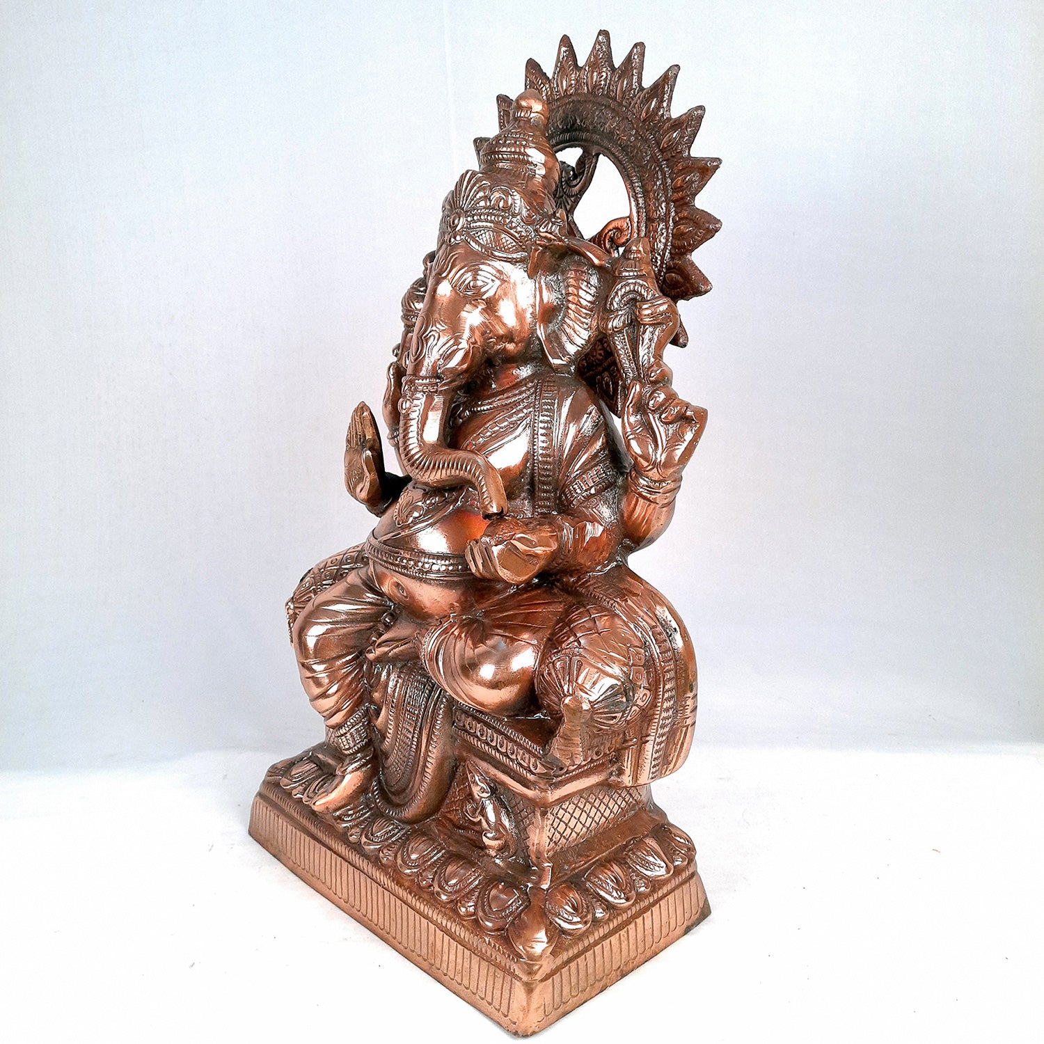 Ganesha Statue | Ganpati Murti for Pooja, Temple & Home - 21 Inch - apkamart