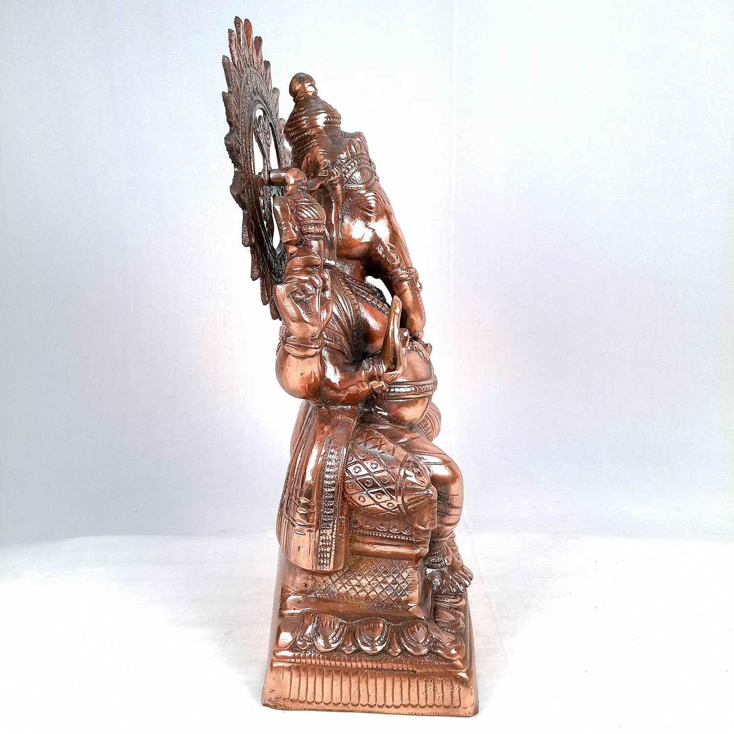 Ganesha Statue | Ganpati Murti for Pooja, Temple & Home - 21 Inch - apkamart