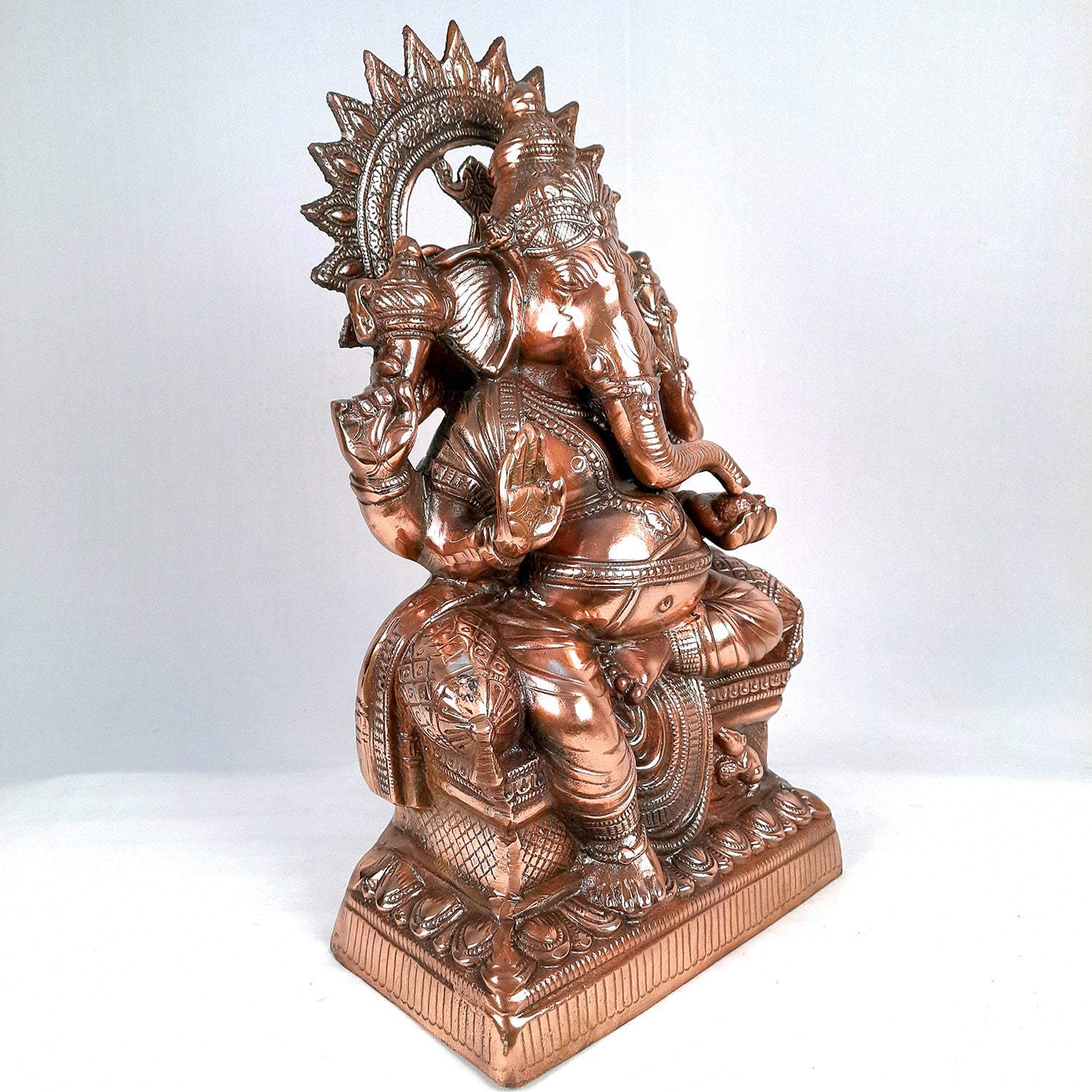 Ganesha Statue | Ganpati Murti for Pooja, Temple & Home - 21 Inch - apkamart