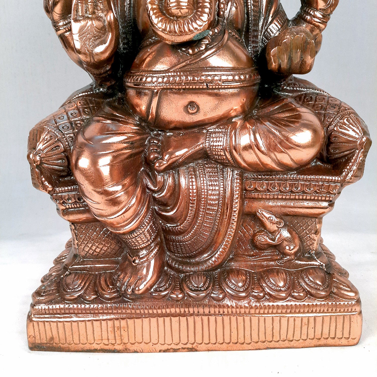 Lord Ganesha Statue | Ganesh Idol | Ganpati Murti - For Puja, Home, Office Decor & Gifts - 22 Inch- apkamart