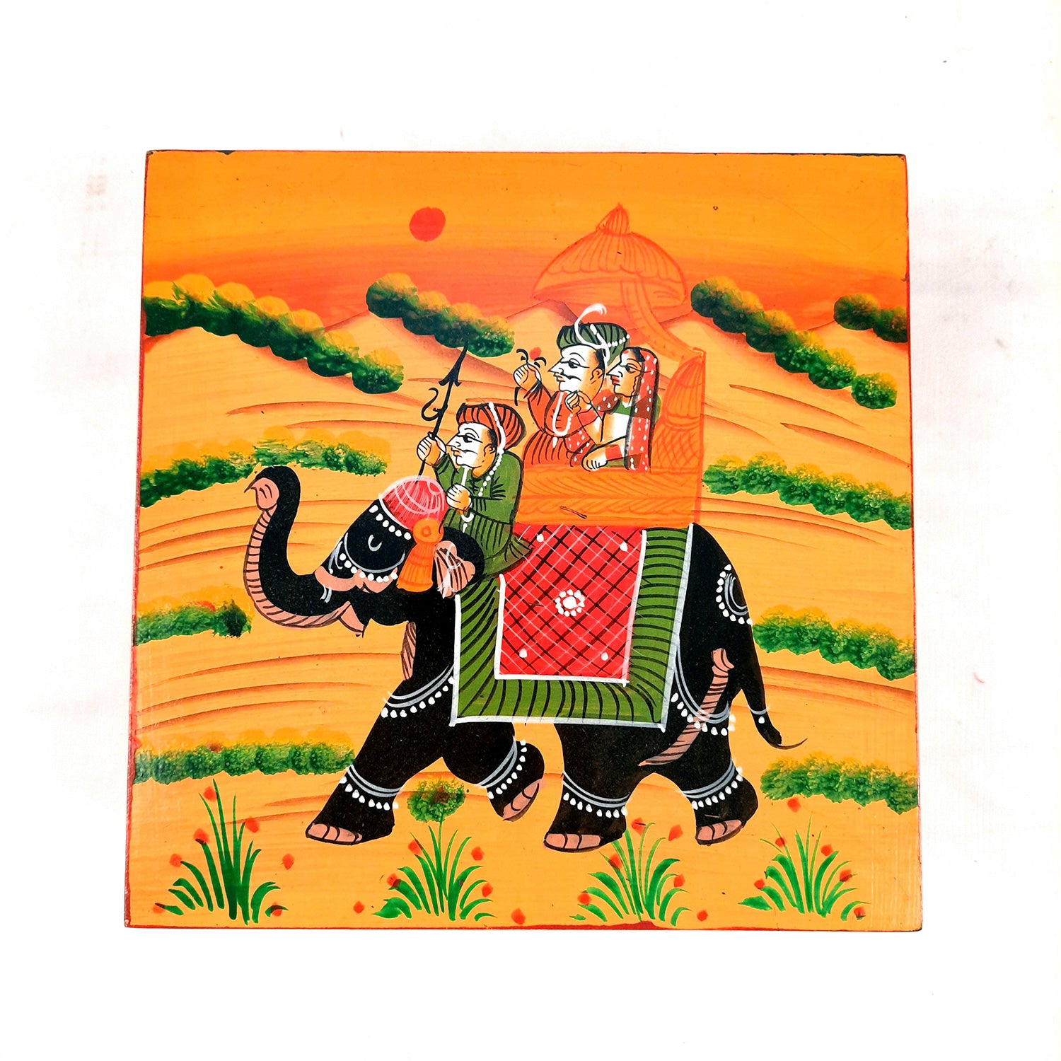 Decorative Box | Jewellery Box for Earrings | Jewellery Organizer - 8 Inch-Apkamart #Style_pack of 2