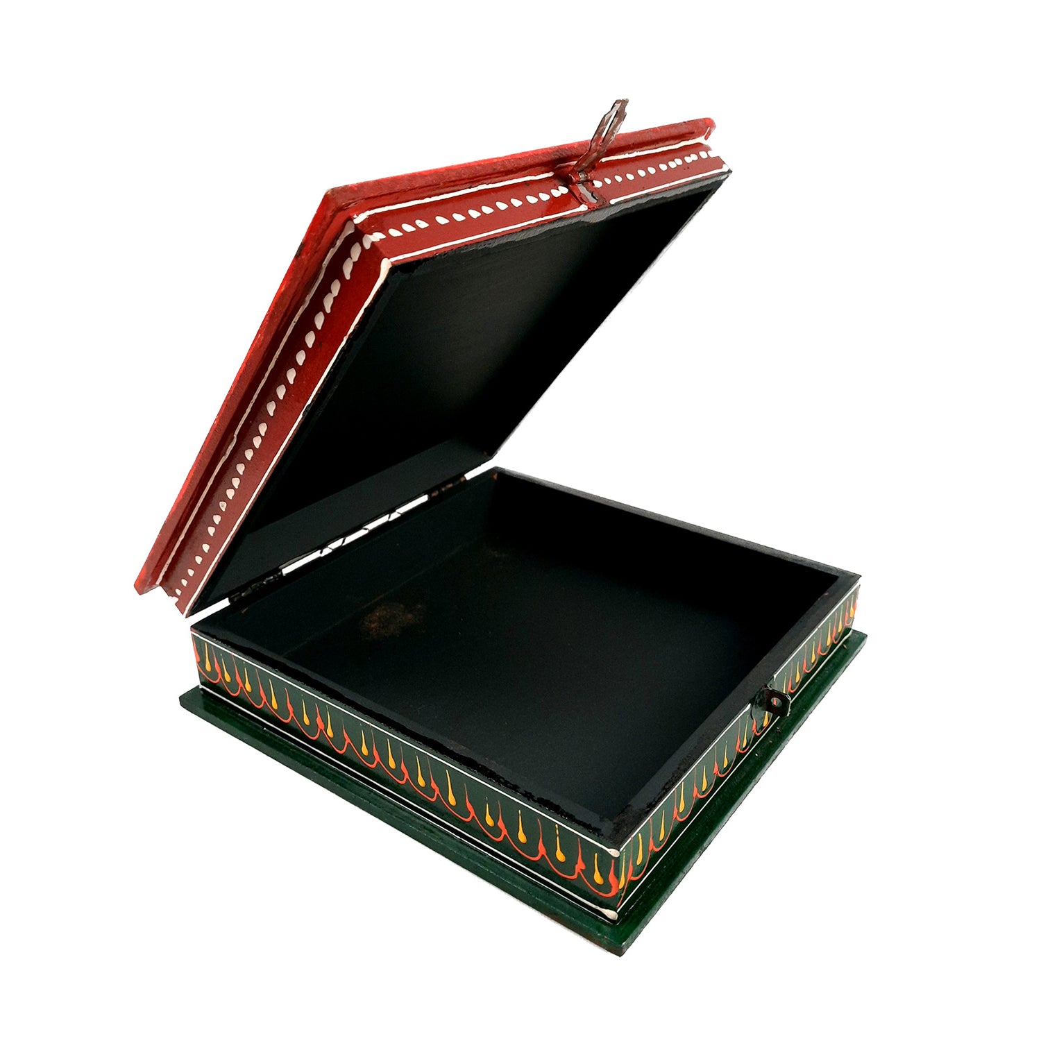 Decorative Box | Jewellery Box for Earrings | Jewellery Organizer - 8 Inch-Apkamart #Style_pack of 1