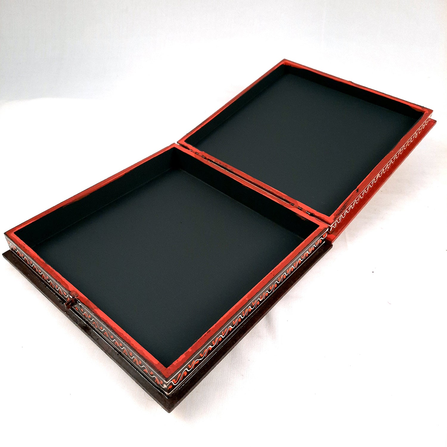Wooden Jewelry Box | Jewellery Organizer - 10 Inch-Apkamart #Style_pack of 2
