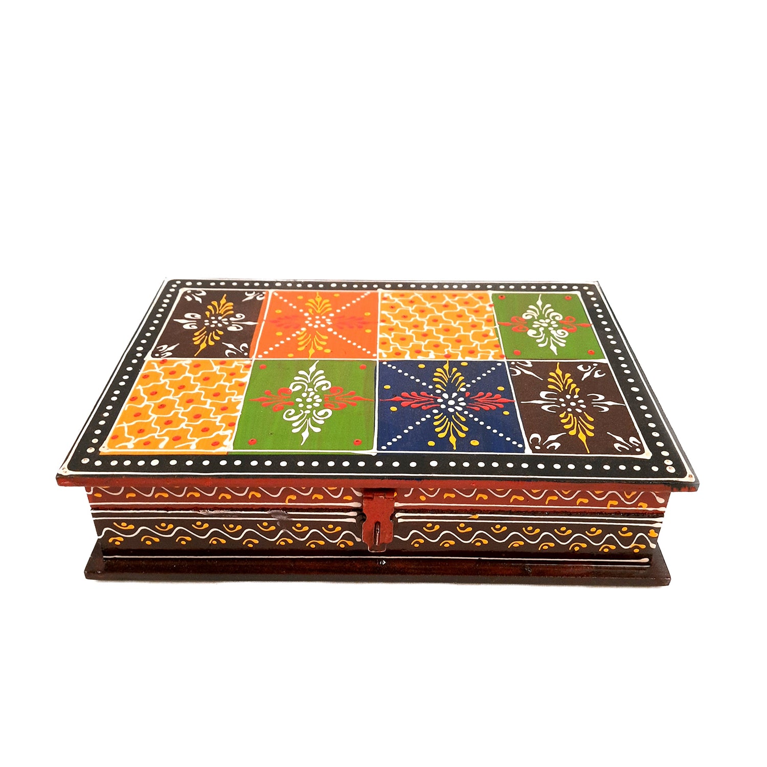 Jewelry Box Organizer | Earring box | Jewellery Organizer - 7X10-Apkamart #Style_Pack of 2