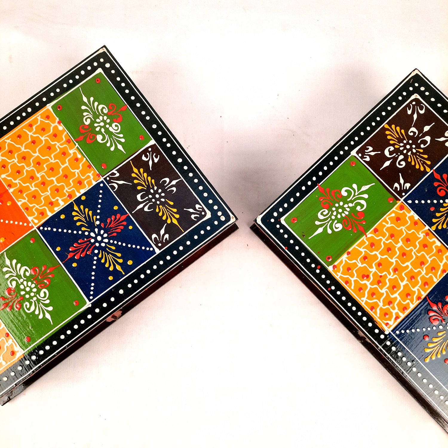 Jewelry Box Organizer | Earring box | Jewellery Organizer - 7X10-Apkamart #Style_Pack of 2