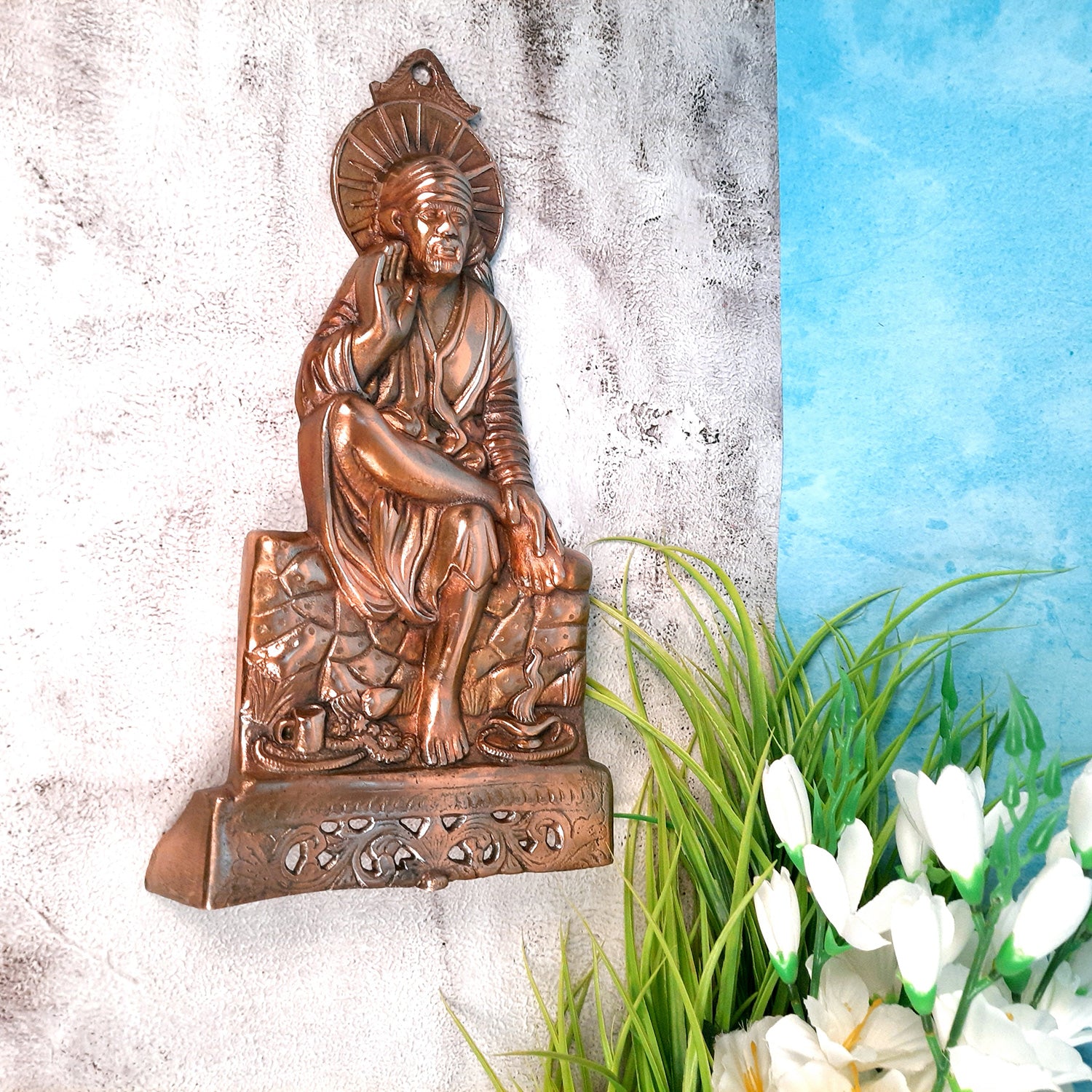 Sai Wall Hanging - Home Decor Gifts - 14 Inch-Apkamart