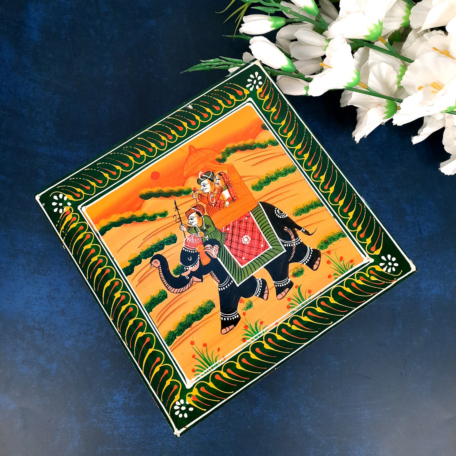 Jewellery Box | Decorative Box - For Earring & Necklace - 10 Inch- Apkamart #Style_pack of 2