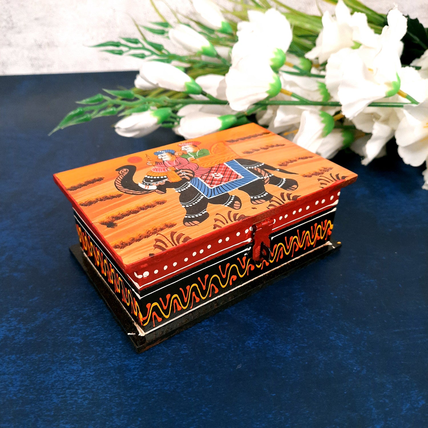 Jewellery Box | Decorative Box - For Earring & Necklace -2 inch-Apkamart #Style_pack of 1