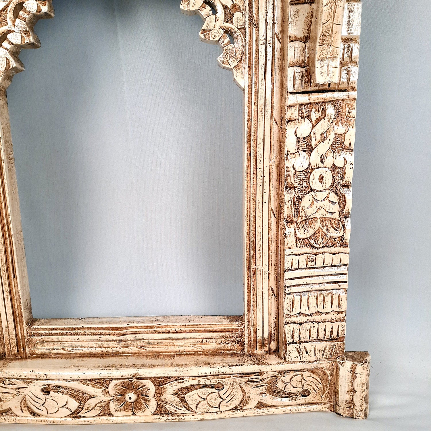 Peacock Design Jharokha - Apkamart #color_White