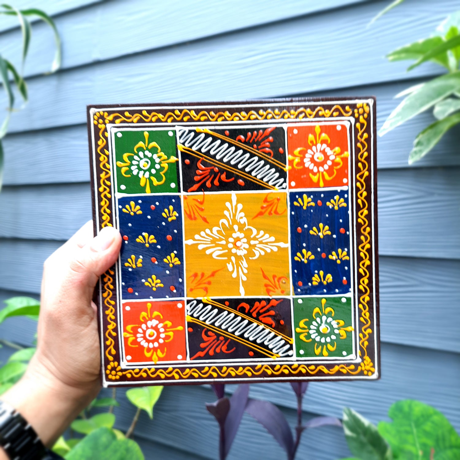 Jewellery Box for Earrings | Jewellery Organizer - 8 Inch- Apkamart #Style_pack of 1