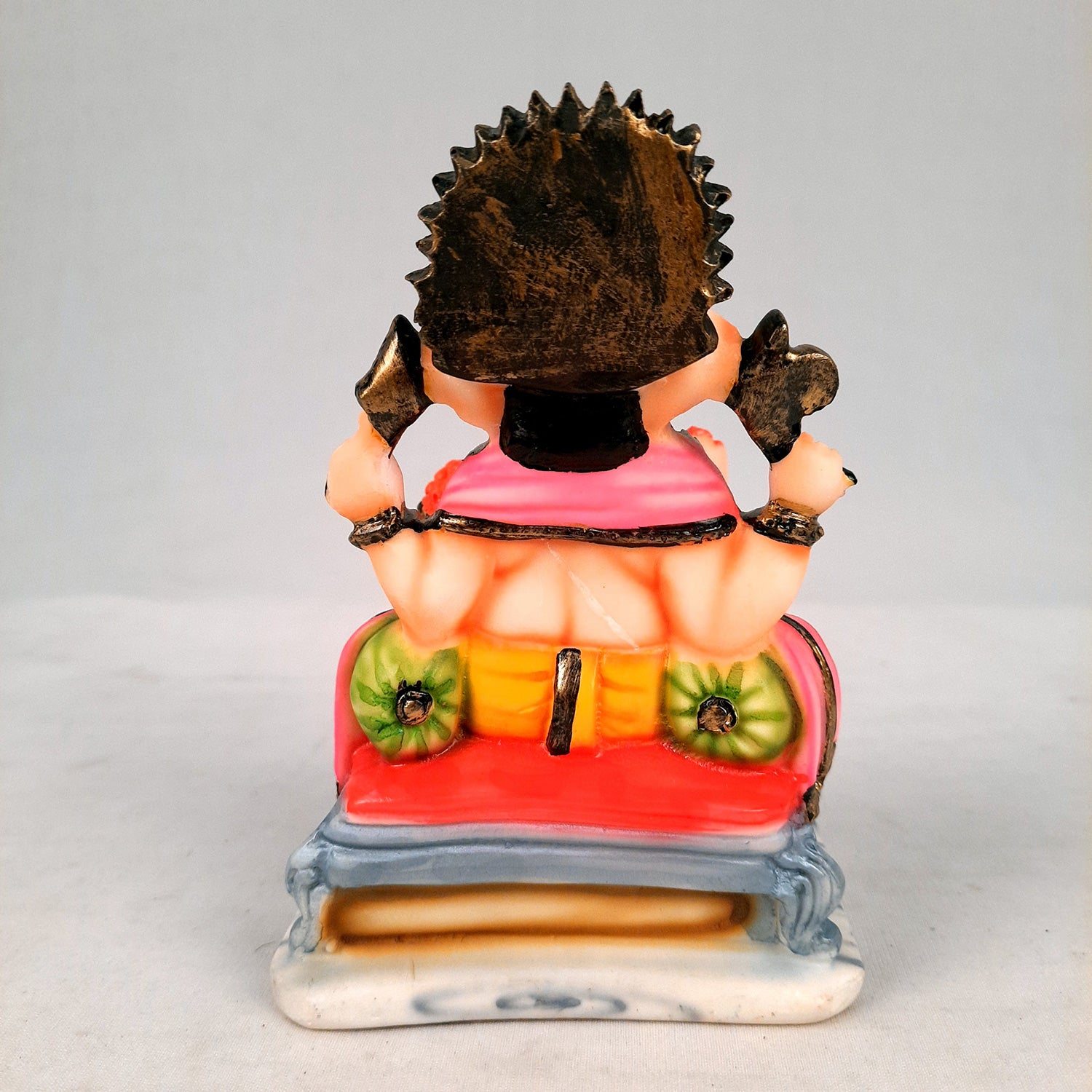 Ganesh Idol | Ganesha Statue - for Puja, Home & Table Decor | Housewarming, Diwali & Festival Gift - 6 Inch - apkamart