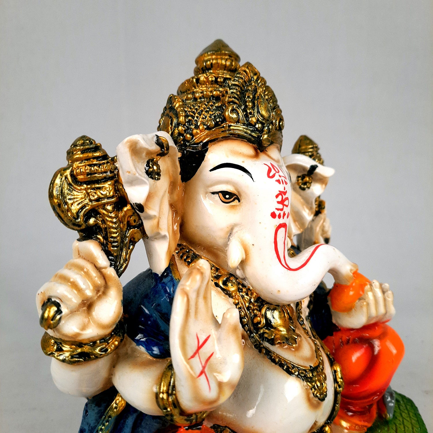 Ganpati Showpiece |Ganesh Statue for Home & Pooja - 8 Inch-Apkamart