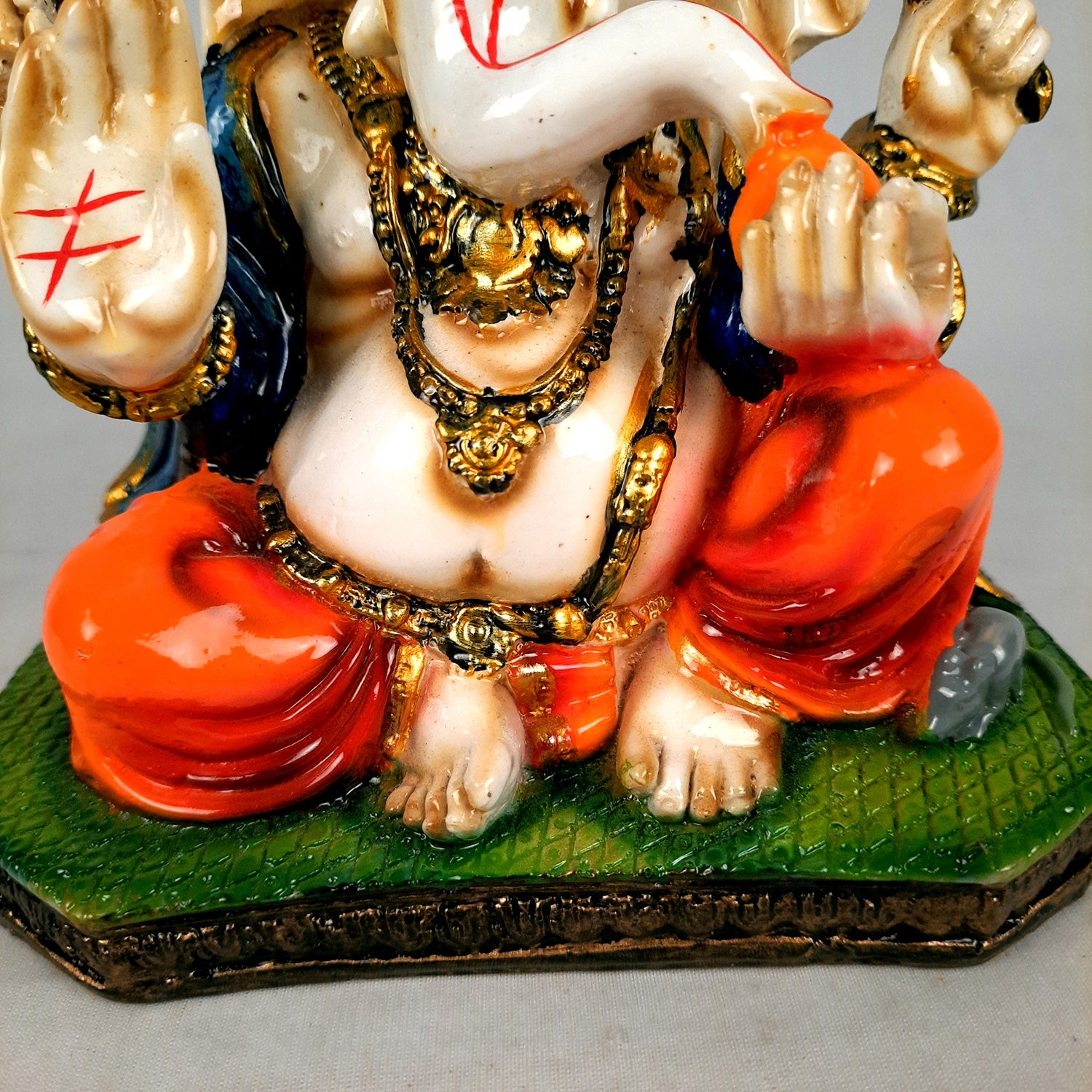 Ganpati Showpiece |Ganesh Statue for Home & Pooja - 8 Inch-Apkamart
