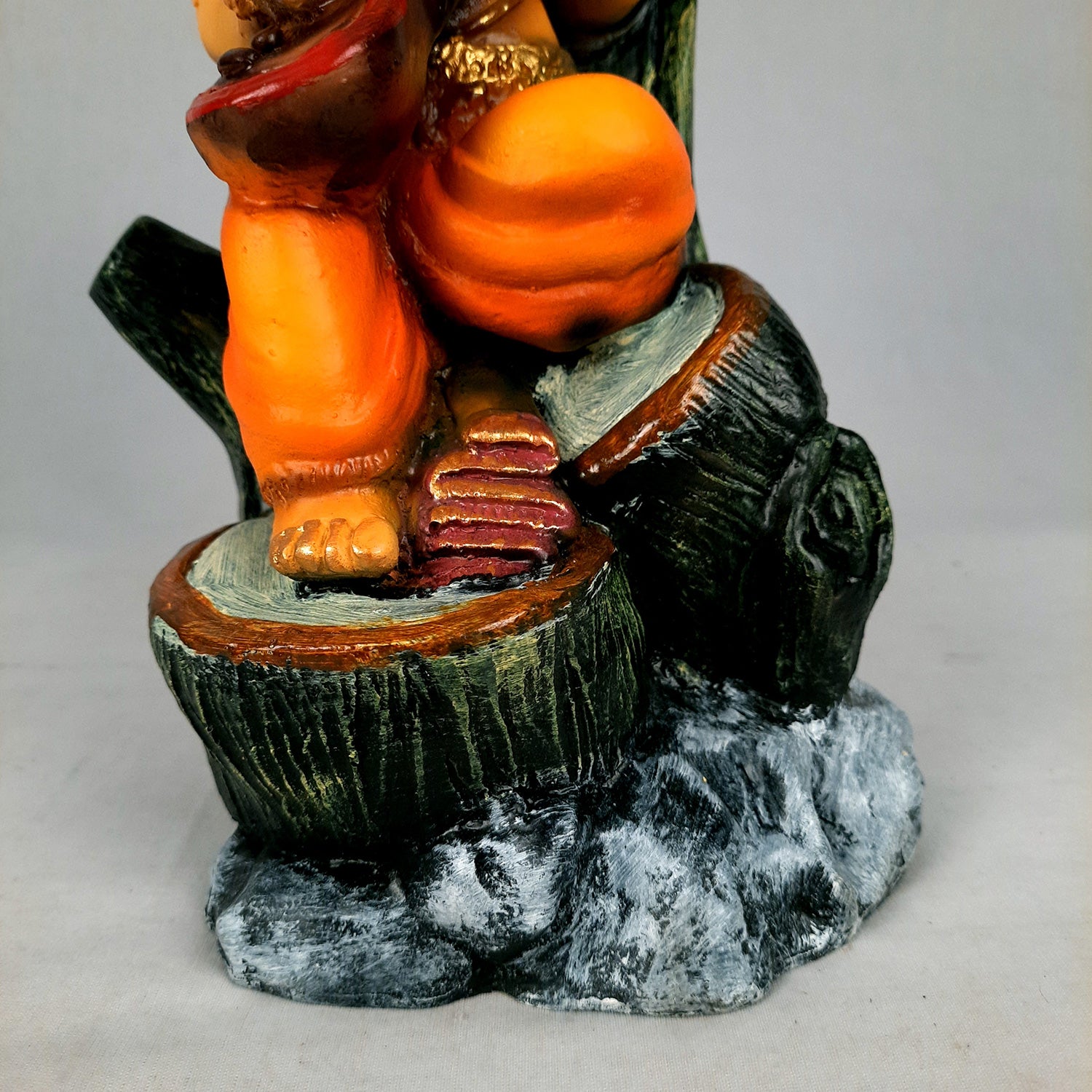 Ganesh Idol | Ganesha Statue - for Puja, Home & Table Decor | Housewarming & Festival Gift - 11 Inch - apkamart