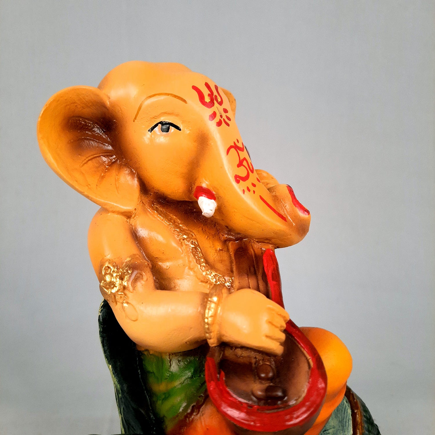 Ganesh Idol | Ganesha Statue - for Puja, Home & Table Decor | Housewarming & Festival Gift - 11 Inch - apkamart