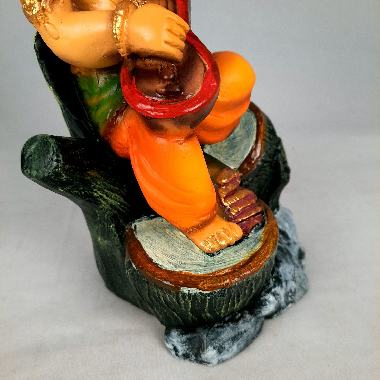Ganesh Idol | Ganesha Statue - for Puja, Home & Table Decor | Housewarming & Festival Gift - 11 Inch - apkamart