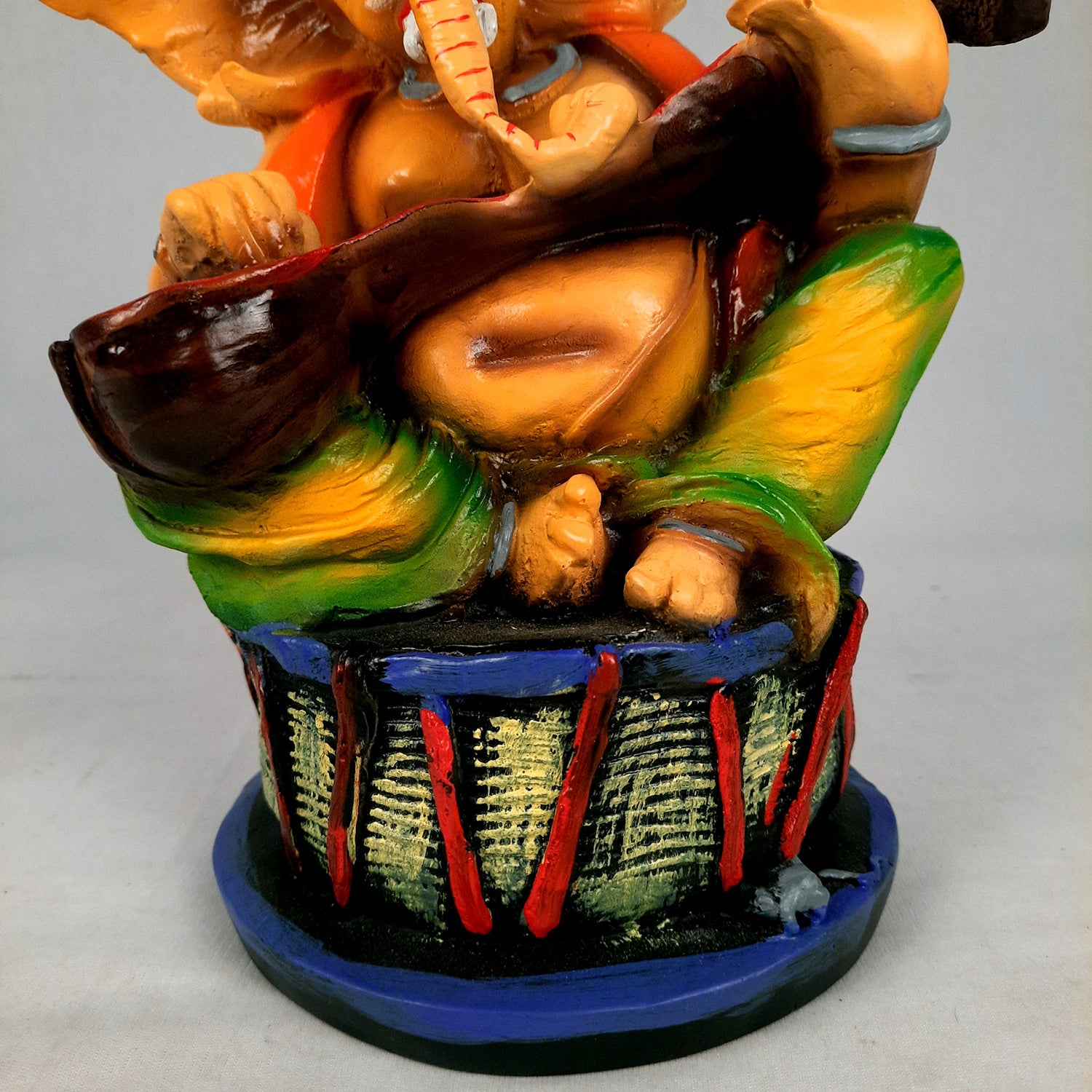 Ganesh Idol | Ganesha Statue - for Puja, Home & Table Decor | Housewarming & Festival Gift - 11 Inch (Set of 2) - Apkamart
