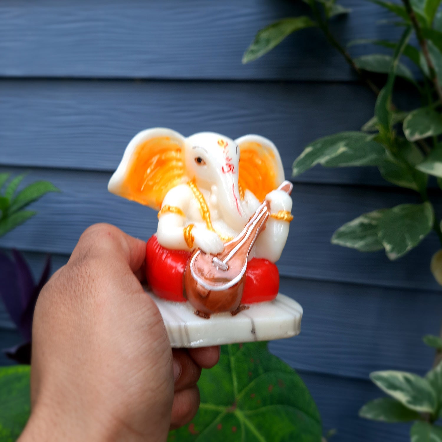 Ganesh Idol | Ganesh Idol for Car Dashboard - 4 Inch-Apkamart #Style_Pack of 3