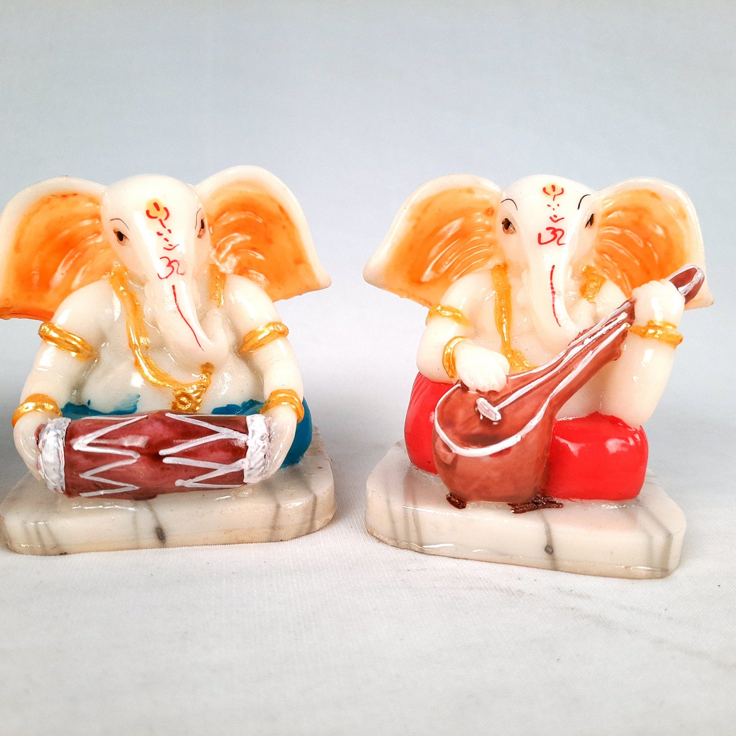Ganesh Idol | Ganesh Idol for Car Dashboard - 4 Inch-Apkamart #Style_Pack of 3