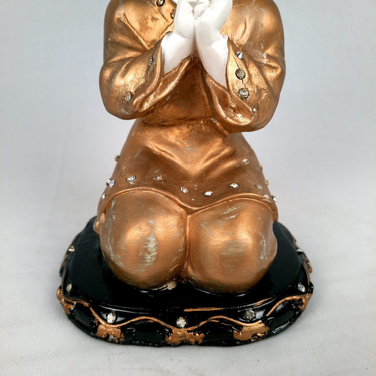 Baby Monk Showpiece - for Home & Garden Decor - 8 Inch-Apkamart #Style_Design 3