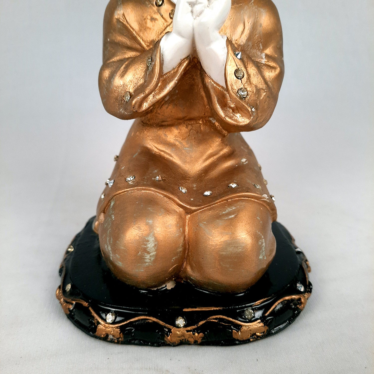 Baby Monk Showpiece - for Home & Garden Decor - 8 Inch-Apkamart #Style_Design 3