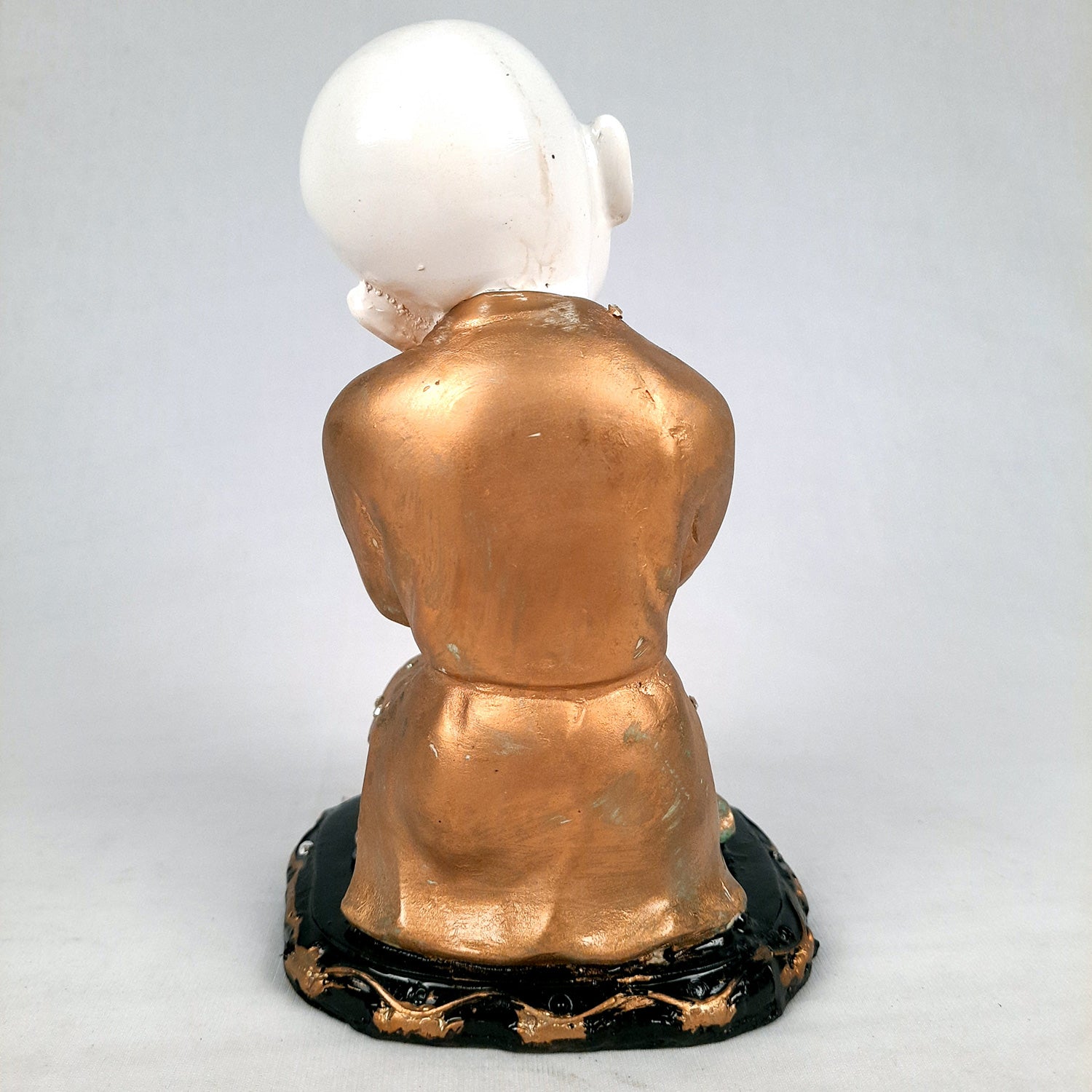 Baby Monk Showpiece - for Home & Garden Decor - 8 Inch-Apkamart #Style_Design 3