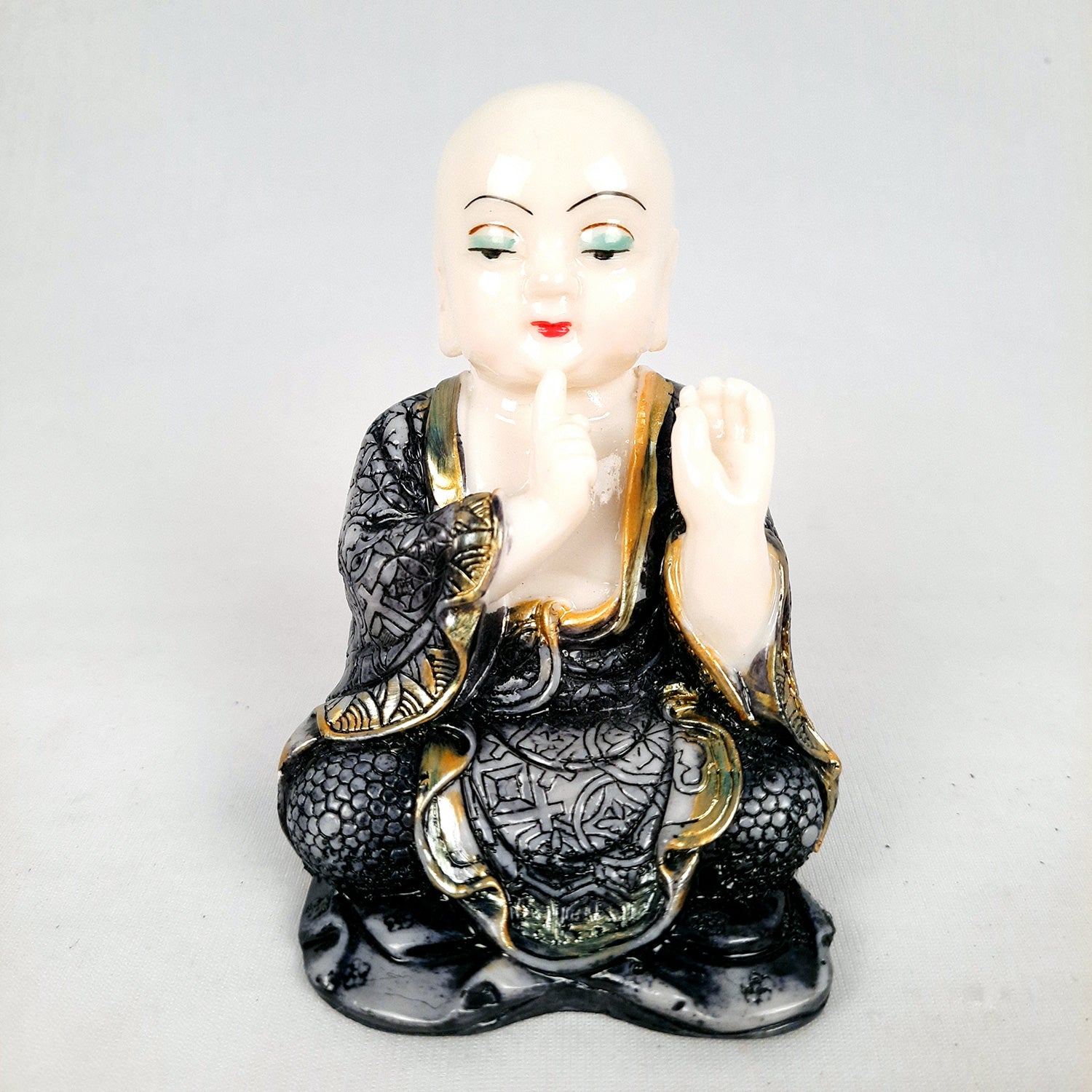 Baby Monk Showpiece - for Car Dashboard- 4 inch-Apkamart #Style_Design 2