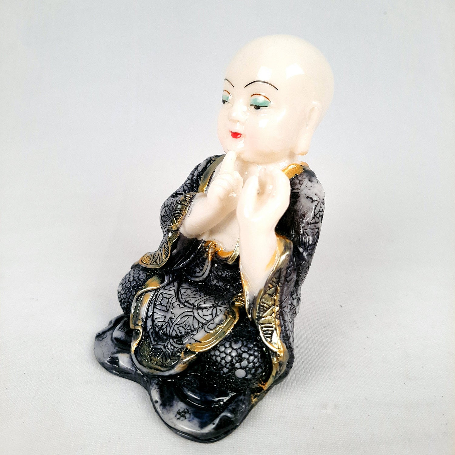 Baby Monk Showpiece - for Car Dashboard- 4 inch-Apkamart #Style_Design 2