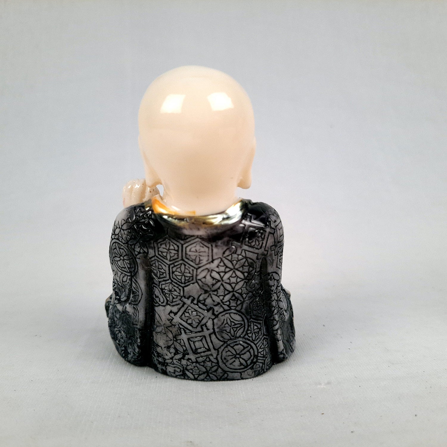 Baby Monk Showpiece - for Car Dashboard - 4 Inch (Set of 3)-apkamart